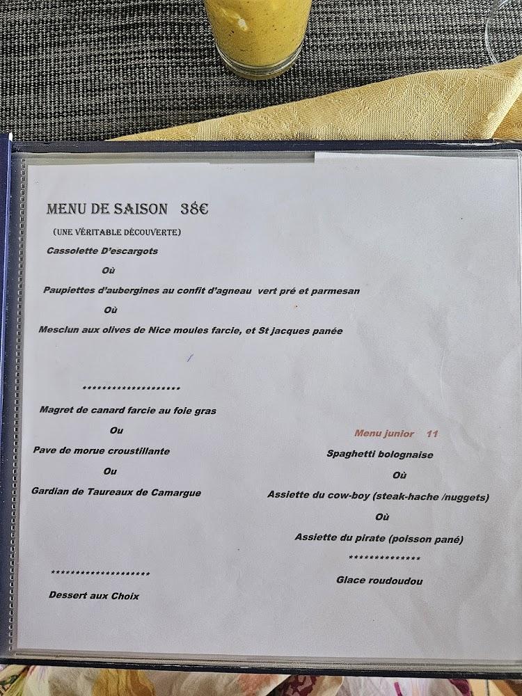 La Bergerie Provençale - Menu Image 1